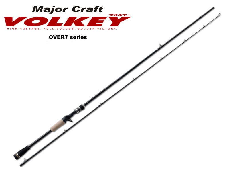 MajorCraft Volkey Over Seven VKS-722UL (Length: 2.19mt, Lure: 1/32-1/4oz, Type: 2pcs Spinning)