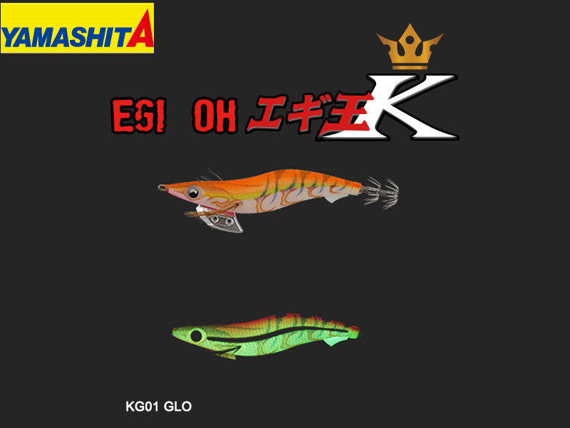 Yamashita Egi OH K Type (Size: 3.5, Color: KG01 GLO)