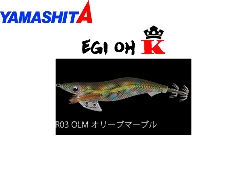 Yamashita Egi OH K Type (Size: 3.0, Color: R03 OLM)