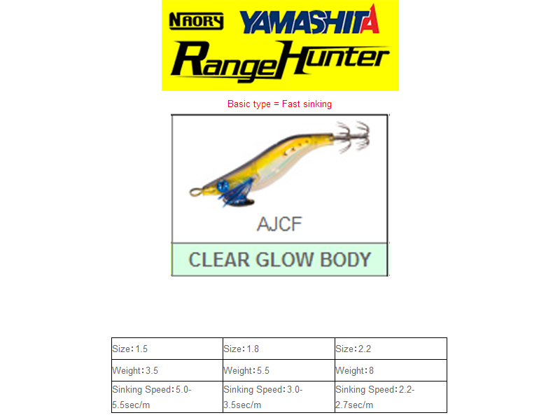 Egi Naory Range Hunter Basic (Size:2.2 , Colour: AJCF)